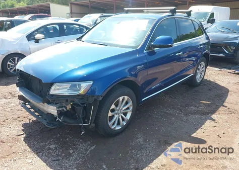 2015 Audi Q5 2.0T Premium from USA, damaged, VIN WA1LFAFPXFA092124